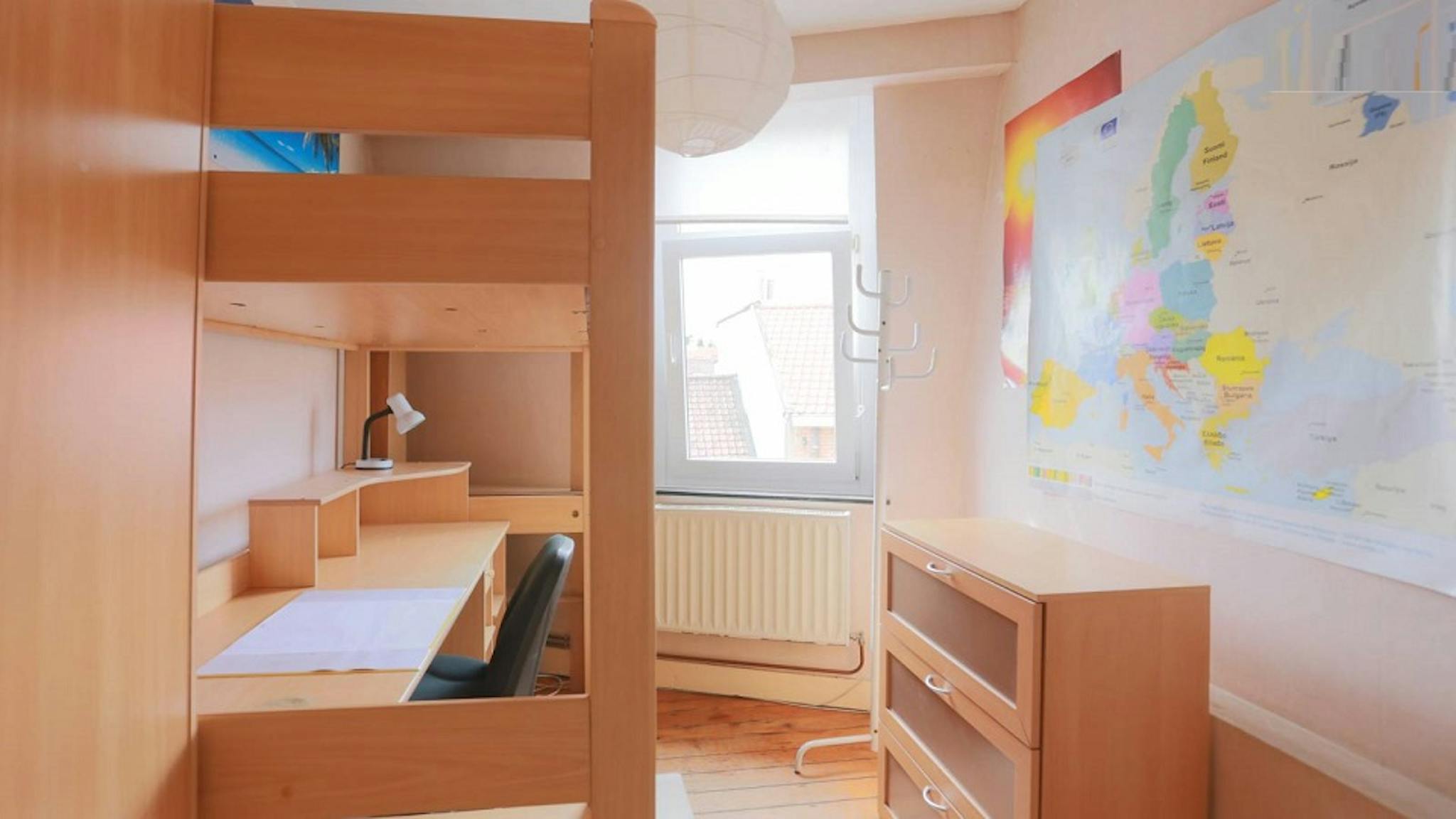 Appartement te  huur in Laken 1020 430.00€ 1 slaapkamers 70.00m² - Zoekertje 82061