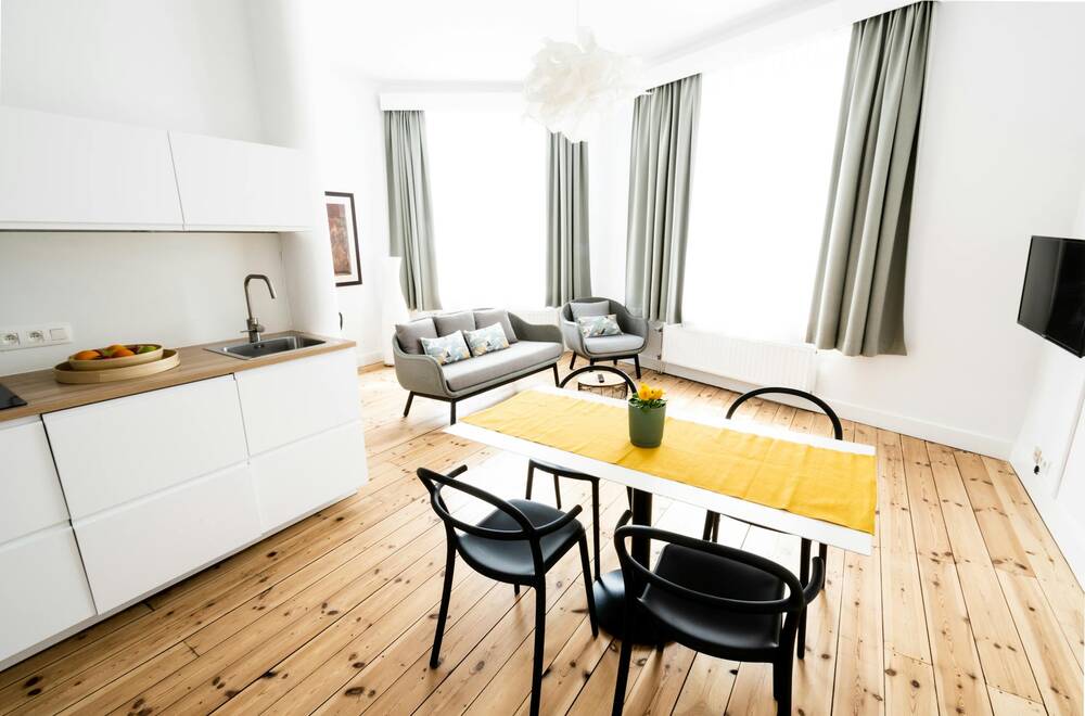 Appartement te  huur in Schaarbeek 1030 2310.00€ 1 slaapkamers 45.00m² - Zoekertje 83851