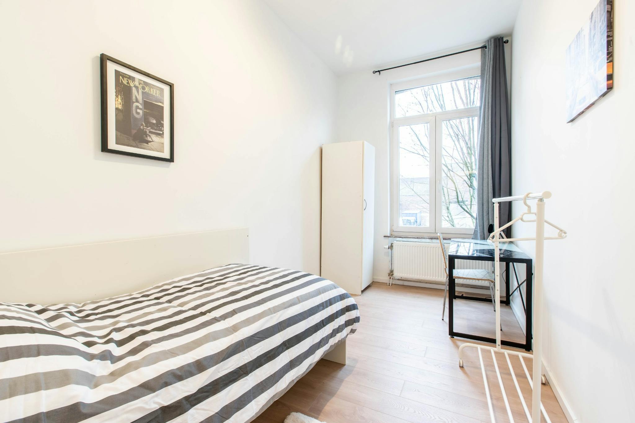 Appartement te  huur in Anderlecht 1070 490.00€ 1 slaapkamers 240.00m² - Zoekertje 84866