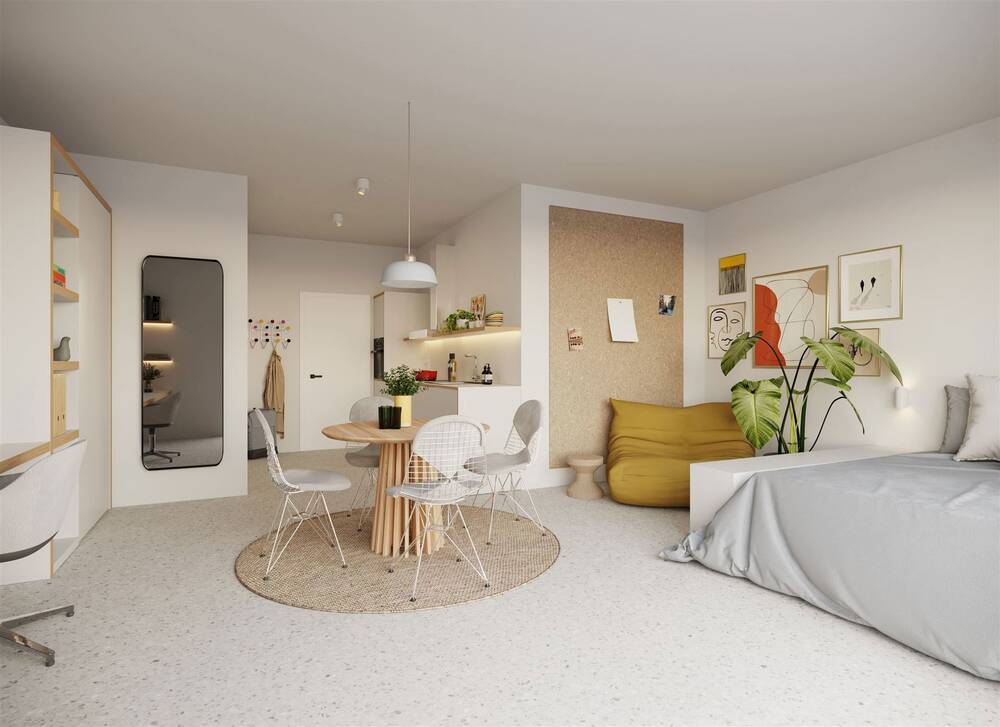 Appartement te  koop in Sint-Joost-ten-Node 1210 179000.00€ 0 slaapkamers 30.00m² - Zoekertje 39172