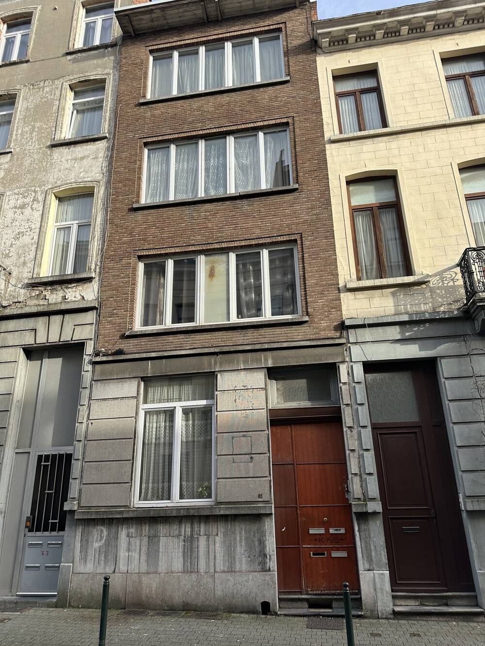 Appartement te  in Sint-Jans-Molenbeek 1080 185000.00€ 2 slaapkamers 71.00m² - Zoekertje 57754