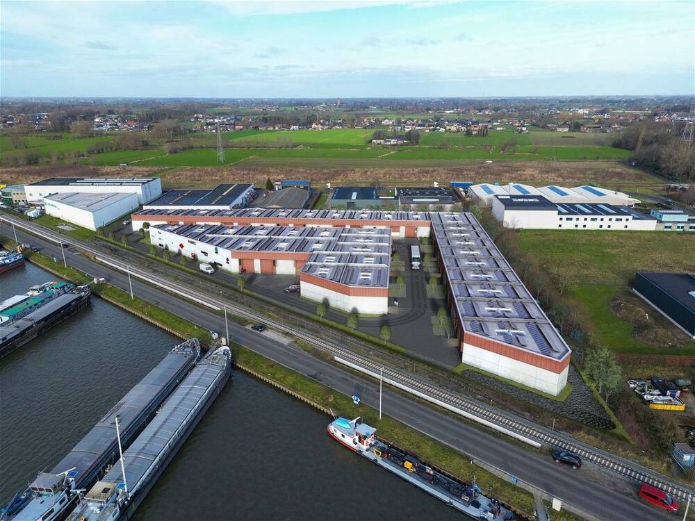 Bâtiment industriel à louer à Evergem 9940 1400.00€  chambres m² - annonce 112220