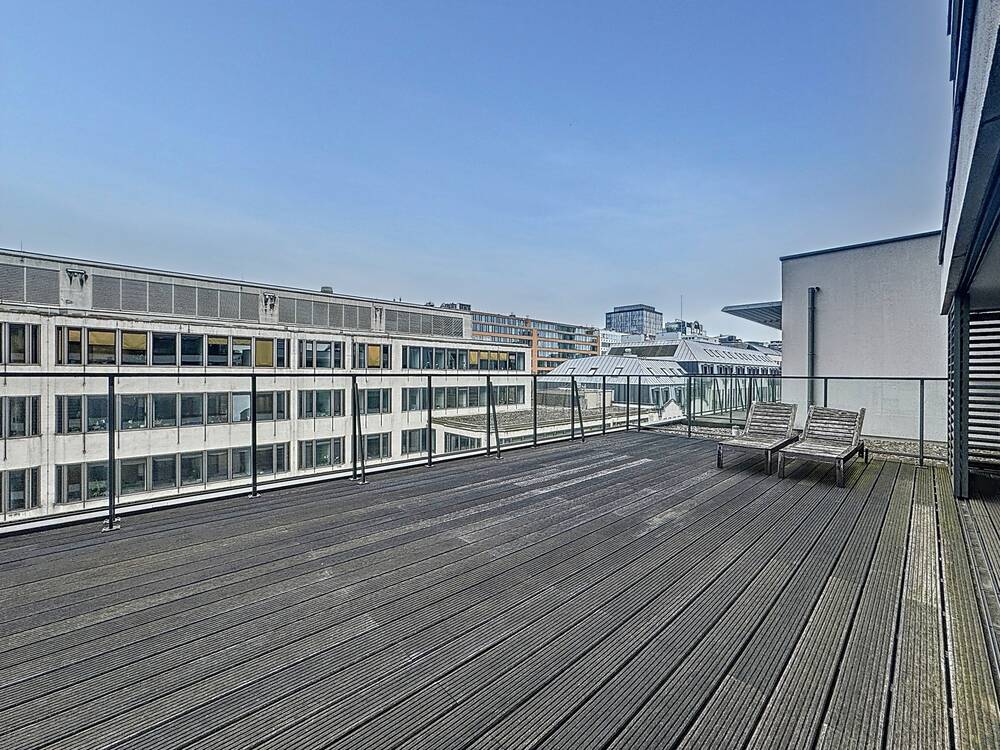 Penthouse te  huur in Brussel 1000 2600.00€ 2 slaapkamers 170.00m² - Zoekertje 116935