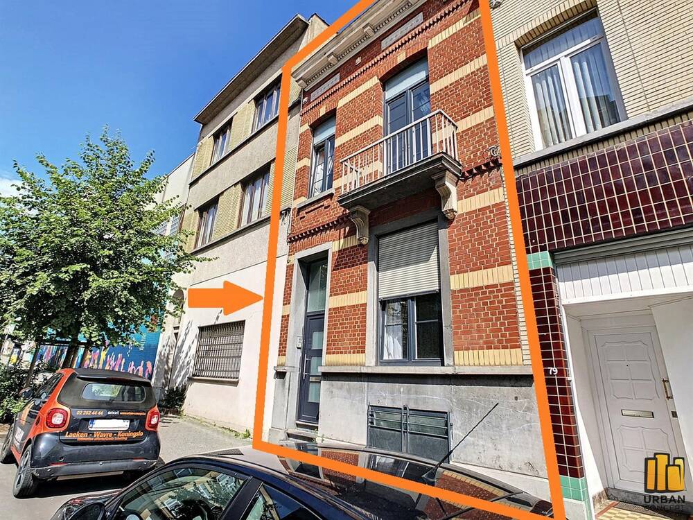 Huis te  koop in Sint-Jans-Molenbeek 1080 399000.00€ 4 slaapkamers 137.40m² - Zoekertje 124779