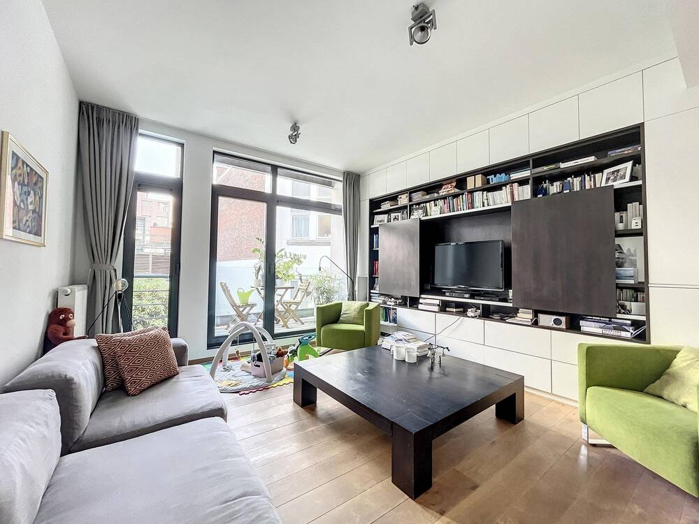 Duplex te  huur in Brussel 1000 2000.00€ 2 slaapkamers 104.00m² - Zoekertje 149990