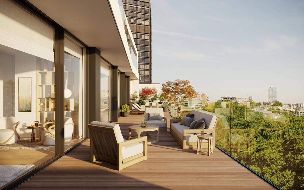 Penthouse te  koop in Brussel 1000 4000000.00€ 4 slaapkamers 444.50m² - Zoekertje 149793