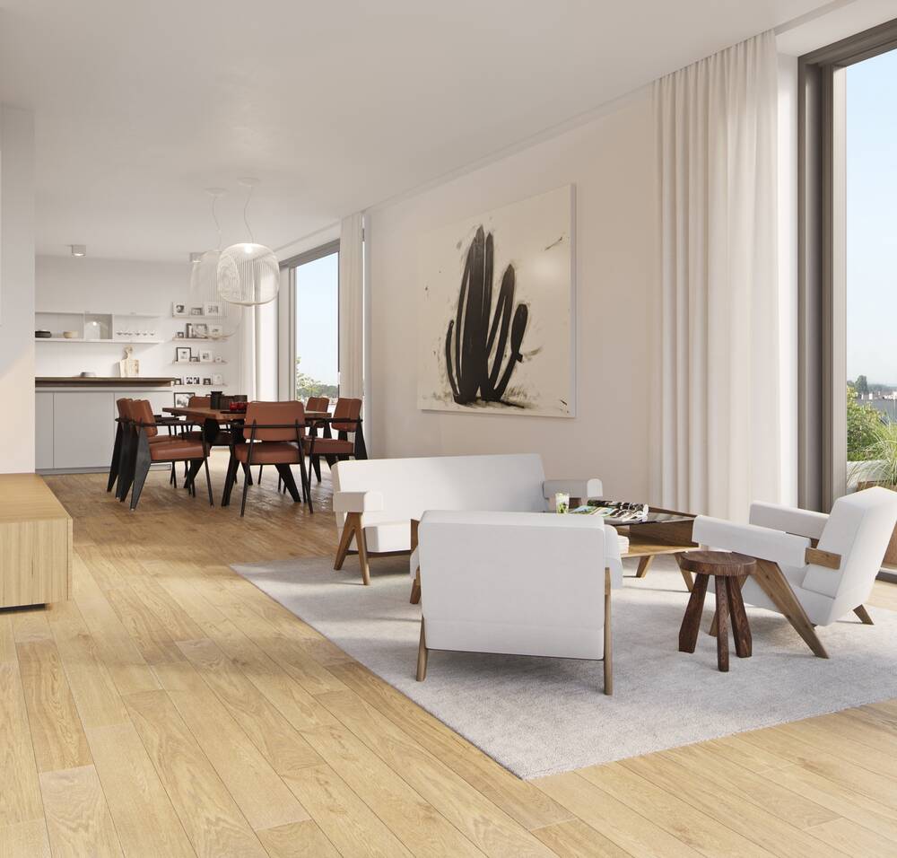 Appartement te  koop in Sint-Lambrechts-Woluwe 1200 395000.00€ 1 slaapkamers 76.70m² - Zoekertje 165815