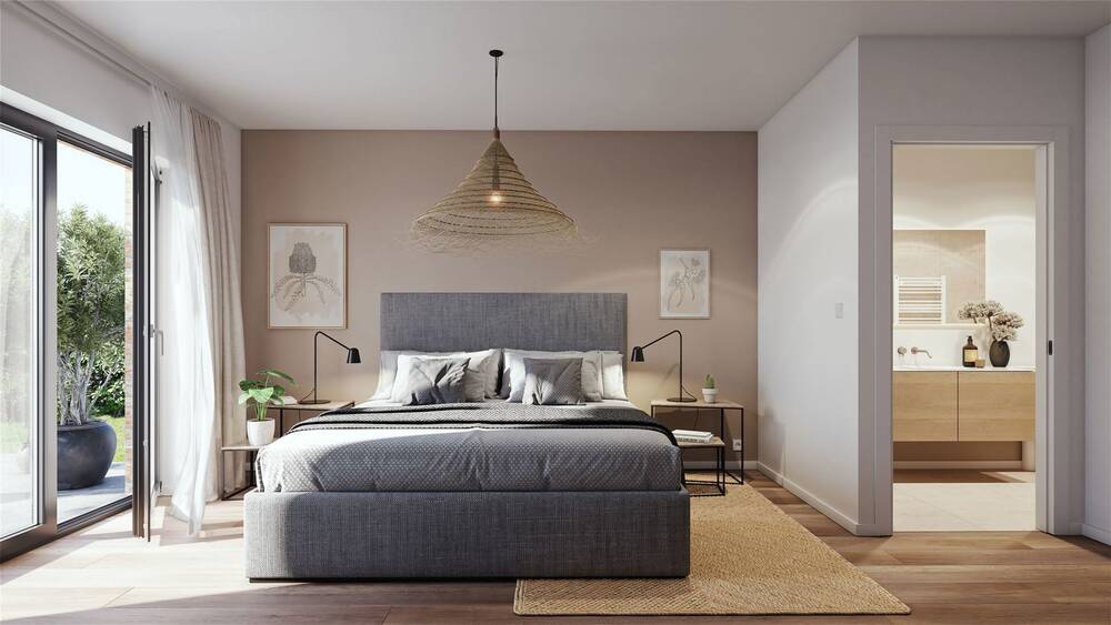 Appartement te  koop in Sint-Agatha-Berchem 1082 295000.00€ 1 slaapkamers 73.00m² - Zoekertje 166414