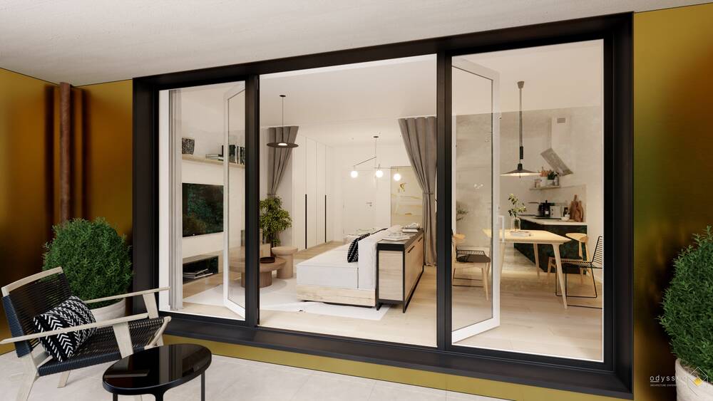 Appartement te  koop in Ukkel 1180 346000.00€  slaapkamers 57.00m² - Zoekertje 166260