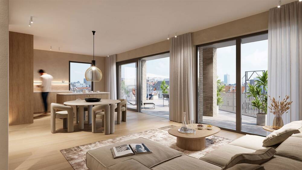 Appartement te  koop in Sint-Jans-Molenbeek 1080 500000.00€ 3 slaapkamers 113.00m² - Zoekertje 165553