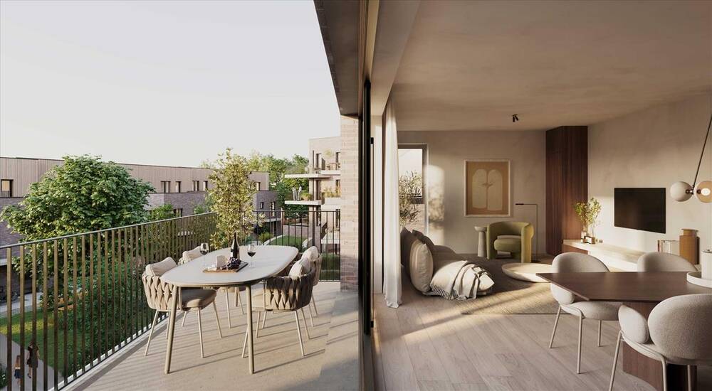 Appartement te  koop in Sint-Lambrechts-Woluwe 1200 510000.00€ 2 slaapkamers 95.90m² - Zoekertje 167073