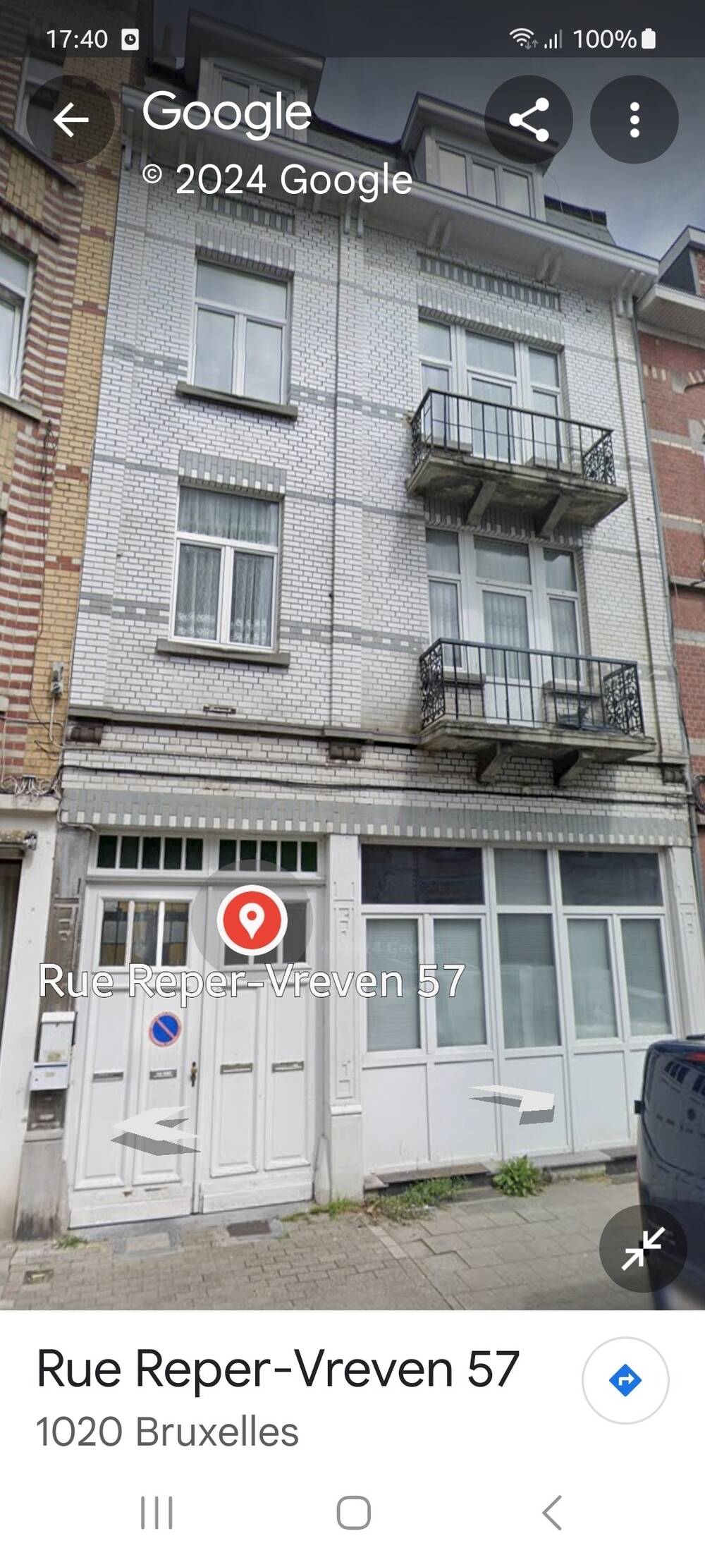 Rez-de-chaussée à louer à Laeken 1020 700.00€ 1 chambres 54.00m² - annonce 177423