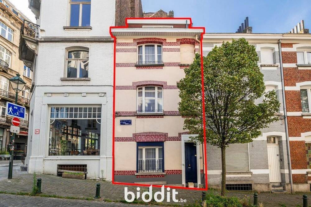 Huis te  koop in Sint-Gillis 1060 270000.00€ 2 slaapkamers m² - Zoekertje 247528