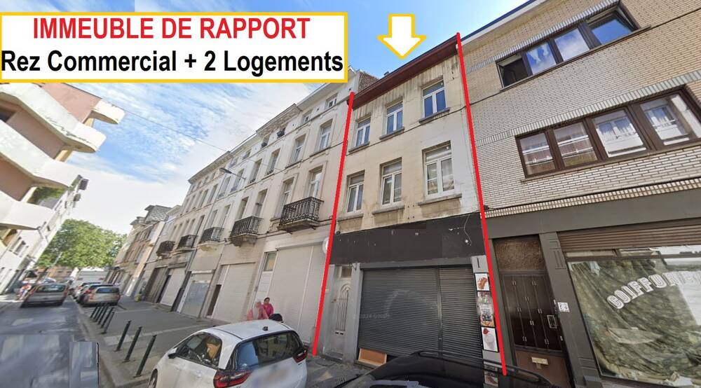 Huis te  koop in Sint-Jans-Molenbeek 1080 360000.00€ 3 slaapkamers m² - Zoekertje 263490