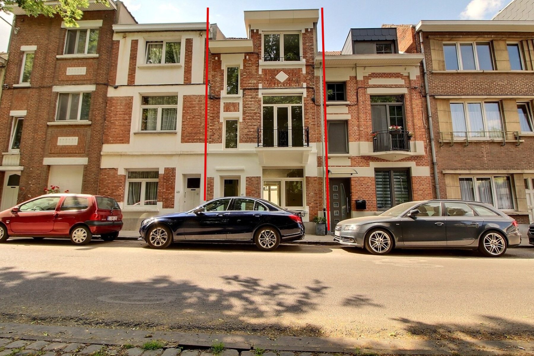 Huis te  huur in Anderlecht 1070 1745.00€ 3 slaapkamers 125.00m² - Zoekertje 292133