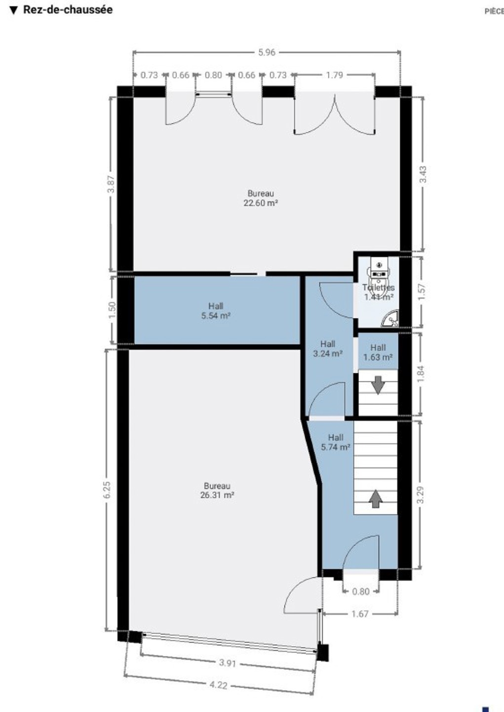 Handelszaak te  huur in Sint-Lambrechts-Woluwe 1200 1250.00€  slaapkamers 60.00m² - Zoekertje 309347