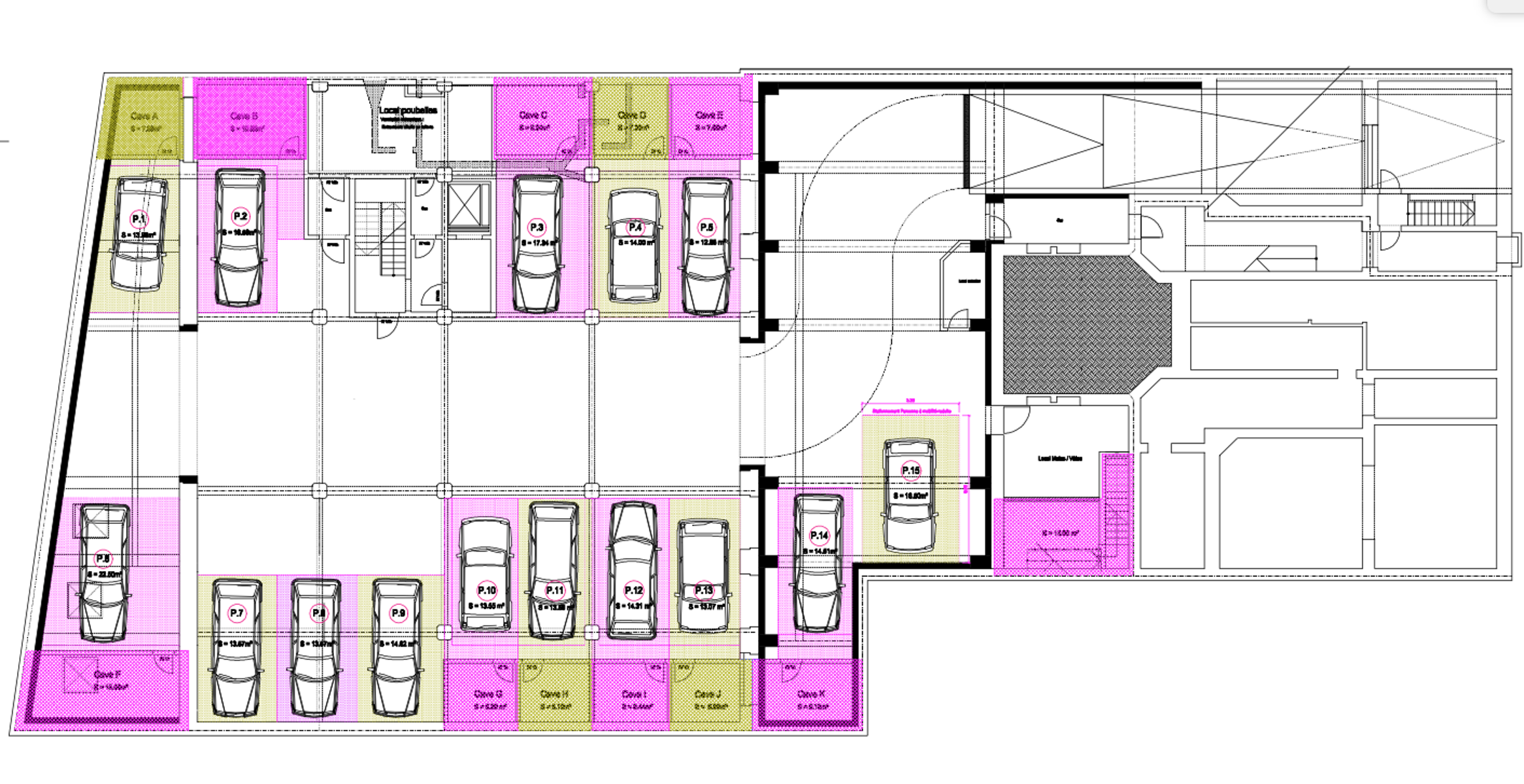 Parking te  koop in Anderlecht 1070 120000.00€  slaapkamers m² - Zoekertje 323901